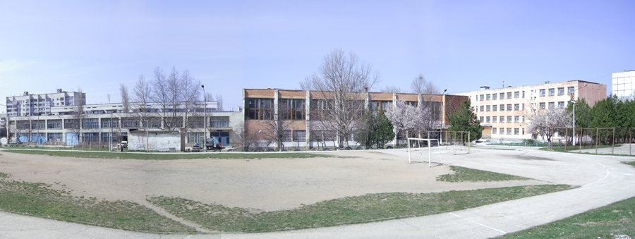 Панорамная фотография училища. 2009 год.